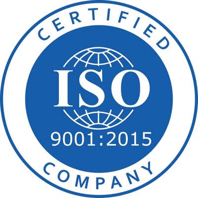 ISO 9001:2015 Certified Company